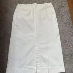 UNIQLO U 白ロングタイトスカート