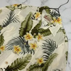 ✨美品✨Kaluluwa カルルワ　アロハシャツ 白系 S FJ130