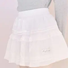 mieya mieya TUCK FRILL SK