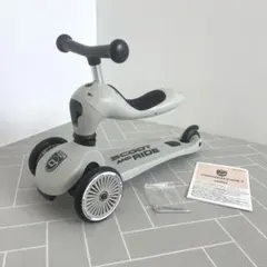 SCOOT AND RIDE ハイウェイキック1 アッシュ 三輪車 スクーターのサムネイル