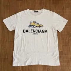 BALENCIAGA バレンシアガ スニーカー プリント Tシャツ 半袖