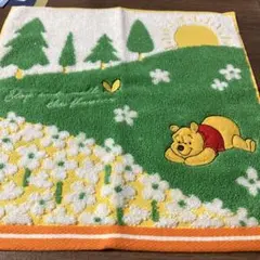 くまのプーさん　おひさまマーケット　ミニタオル