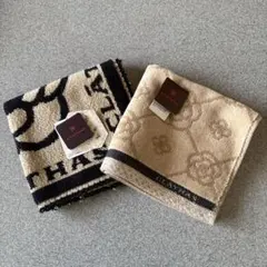 【新品未使用】CLATHAS 花柄 ハンカチ 2枚セット