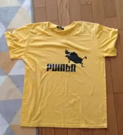 danny DD show PUMAパロディ イエロー Tシャツ　XLサイズ