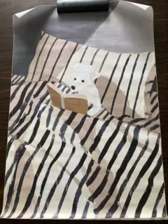 犬 アートプリント ポスター60×40のサムネイル