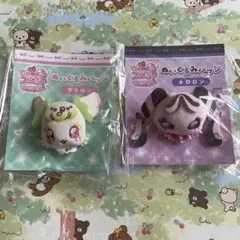 映画グッズ　キミとアイドルプリキュア ぬいぐるみバッジ プリルン メロロン