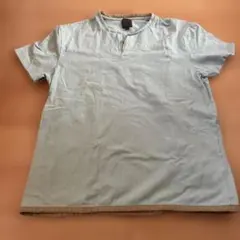 Calvin Klein スリットネック Tシャツ Lサイズ
