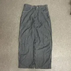 ラングラー　Wrangler ストライプ　バギーパンツ　　ペインターパンツ