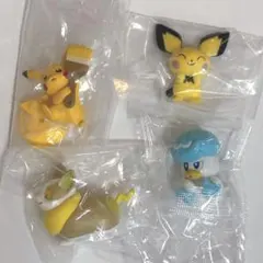 ポケモン ガチャガチャ ミニフィギュア 4個セット