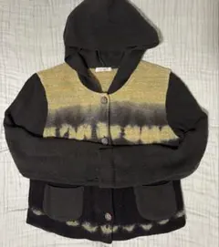 タイダイ染めフード付きパーカー