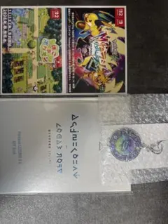 ポケモン レジェンズ Z-A アートブック & キーホルダー & ポストカード