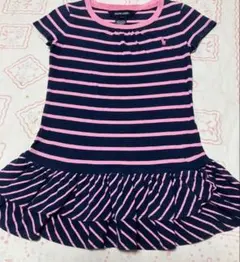 ラルフローレン　ワンピース　3/3T 100㎝ ボーダー