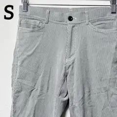 早い者勝ち✨【S】ストライプ クロップドパンツ アンクル丈 美シルエット