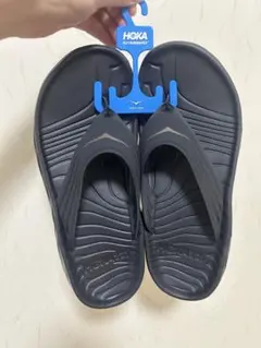 新品 HOKA ホカ オラ リカバリーフリップ US8 廃盤 グレー 国内正規品