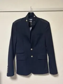 ZARA ザラ　テーラードジャケット　ネイビー　紺色