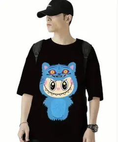 大人気‼️ ラスト1点！　ラブブ　Tシャツ　メンズ　ブラック　X L （３ L）