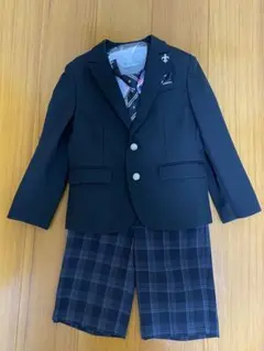フォーマルスーツ 120cm 男の子　ブラック　入学式
