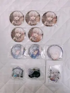 鳴潮 秧秧・玄翎 穂穂 アニメエキスポ 缶バッジセット - メルカリ