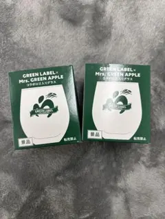 GREEN LABEL x Mrs. GREEN APPLE グラス 2個セット