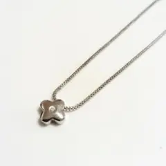 ☆PITTIE SISI ネックレス フラワー チョーカー ゴールド ダイヤ 