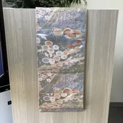 【真作】岩崎みわ子 木版画「予感 一・二」二枚セット 額装 限定71部 真作】岩崎みわ子 木版画「予感 一・二」二枚セット 額装 限定71部