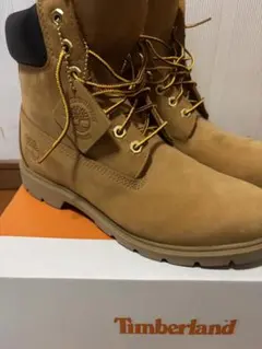 Timberland ベージュ スエード ハイカットブーツ