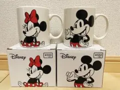 【新品】ディズニー ミッキー＆ミニー ペアマグカップ