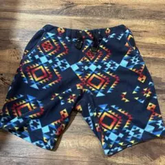 Columbia フリースショートパンツ 幾何学模様