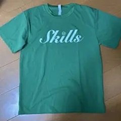 Skills ロゴ Tシャツ Mサイズ 緑