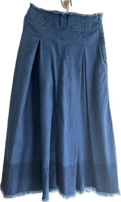 Natural Beauty Basic デニムフレアスカート　サイズM