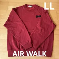 AIR WALK裏起毛バックプリントトレーナーのサムネイル