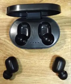 Bluetooth対応ワイヤレスイヤホン　ブラック
