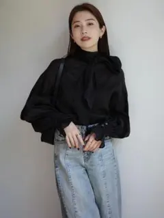 アニュアンス　anuans ブラウス　ボウタイブラウス　定価17600　25AW