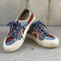 【希少】Salvatore Ferragamo フェラガモ 花柄スニーカーのサムネイル