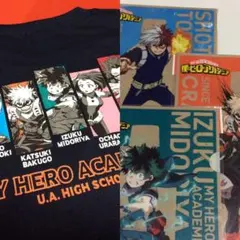 新品✨ヒロアカ　Ｔシャツ&クリアファイルセット