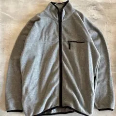 90’s ヴィンテージ フリースジャケット ブルゾン L グレー ストリート