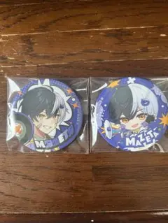 AMPTAK×COLORS まぜ太くん 缶バッジ レインボーロード77%