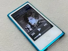 【美品】Apple iPod nano 第7世代 16GB ブルーのサムネイル