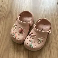 2024 NEXT クロッグ サンダル 13cm 動物 虹 テントウムシ