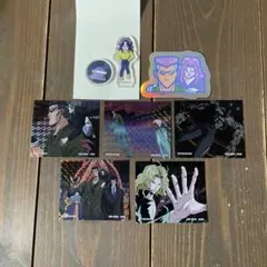 幽遊白書 ダイソー アクスタ ホログラムステッカープリズムステッカー 戸愚呂兄弟