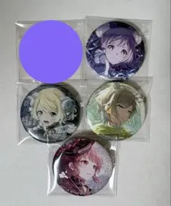 プロセカ 鳳えむ 日野森志歩 KAITO 鏡音リン 缶バッジ 52a - メルカリ