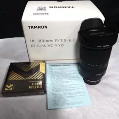 TAMRON - 【新品　未開封】タムロン18-300 高倍率ズーム　ソニーEマウント用 レンタル] タムロン 18-300mm F/3.5-6.3 Di III-A VC VXD 高倍率