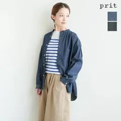 solamonat poche○ソラモナポッシェ○リネンシャツジャケット - メルカリ