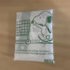 ファミリーマート　PEANUTS SNOOPY レジ袋風エコバッグ