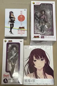 化物語 戦場ヶ原ひたぎ フィギュア 3種＋ヒロイン本のサムネイル
