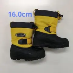 mont-bell キッズ スノーブーツ イエロー 16.0cm