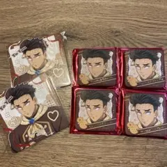 鬼滅の刃バレンタイン 缶バッジ コースター 悲鳴嶼行冥