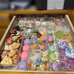 デコレーションパーツセット 多色 様々な形