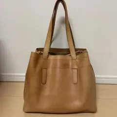OLD SAZABY シンプルトートバッグ キャメルのサムネイル