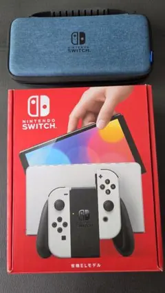 【美品・おまけ付】Nintendo Switch 有機ELモデル ホワイト 本体